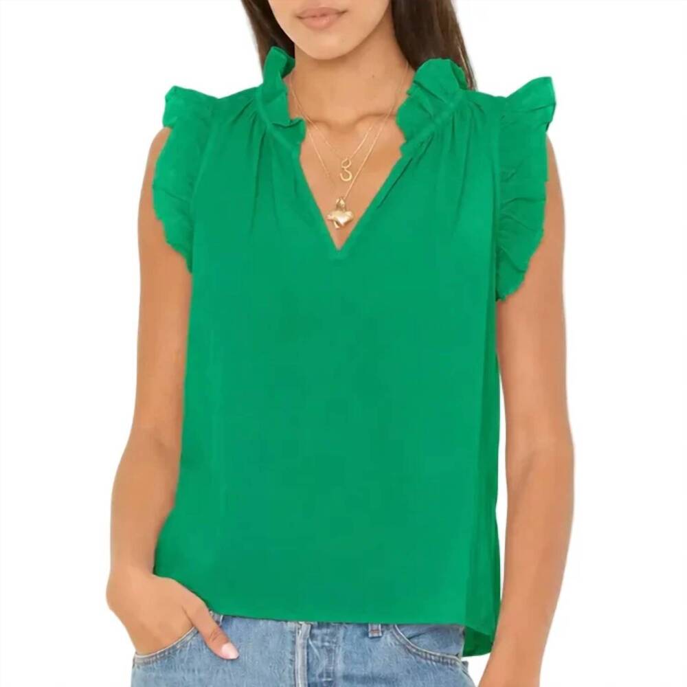 NEW XIRENA bex top in glen green